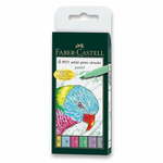 Faber-Castell Marker Pitt Artist Pen Brush 6 kosov, pastelne barve