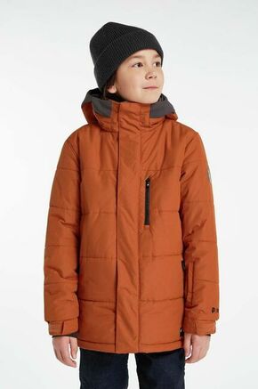 Otroška jakna Protest oranžna barva - rjava. Otroški Jakna iz kolekcije Protest. Podložen model