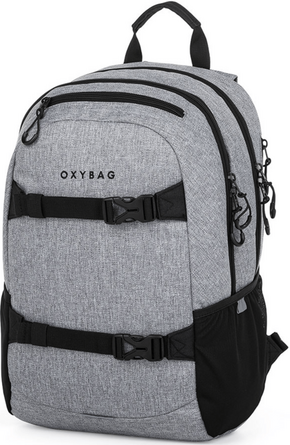 Študentský batoh OXY Sport Grey Melange
