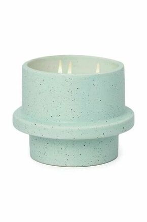 Dišeča sojina sveča Paddywax Salt &amp; Sage 326 g - zelena. Sojina sveča iz kolekcije Paddywax. Model izdelan iz keramike.