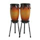 Set conga bobnov City Latin Percussion - Set conga bobnov v naravni barvi (LPA647B-AW)