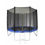 WEBHIDDENBRAND Reedow trampolin z zaščitno mrežo, 396 cm