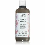 I Love Cosmetics Natura l s vlažilni gel za prhanje Natura l s Rose &amp; Argan ( Body Wash) ) 500 ml