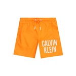 Otroške kopalne kratke hlače Calvin Klein Jeans oranžna barva - oranžna. Otroški kopalne kratke hlače iz kolekcije Calvin Klein Jeans. Model izdelan iz udobnega materiala.
