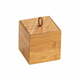 Bambusova škatla s pokrovom Wenko Terra, širina 9 cm