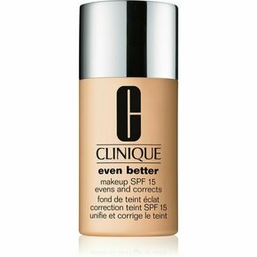 Clinique Even Better™ Makeup SPF 15 Evens and Corrects korektivni tekoči puder SPF 15 odtenek CN 62 Porcelain Beige 30 ml