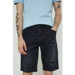 Medicine jeans kratke hlače Denim - mornarsko modra. Kratke hlače iz kolekcije Medicine. Model izdelan iz jeansa.