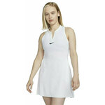 Nike Dri-Fit Advantage Womens Tennis Dress White/Black S Teniška obleka