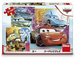 Puzzle Cars friends 3x55 kosov
