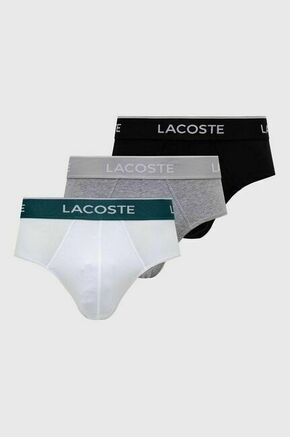 Moške spodnjice Lacoste 3-pack moški - pisana. Spodnje hlače iz kolekcije Lacoste. Model izdelan iz elastične pletenine. V kompletu so trije pari.