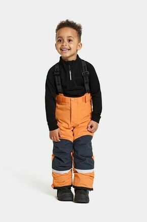 Otroške smučarske hlače Didriksons IDRE KIDS PANTS oranžna barva - oranžna. Otroške smučarske hlače iz kolekcije Didriksons. Model izdelan iz vodoodpornega materiala. Trpežen model