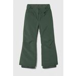 Otroške smučarske hlače Roxy BACKYARD G PT SNPT zelena barva - zelena. Otroške smučarske hlače iz kolekcije Roxy. Model izdelan iz vodoodpornega materiala.