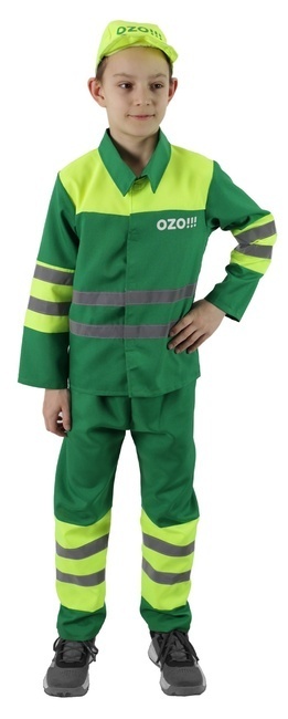 WEBHIDDENBRAND Otroški kostum smetarja OZO!!! (M) e-paket