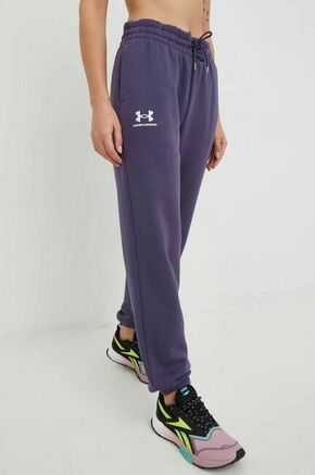 Under Armour Hlače Essential Fleece Joggers-GRY XS