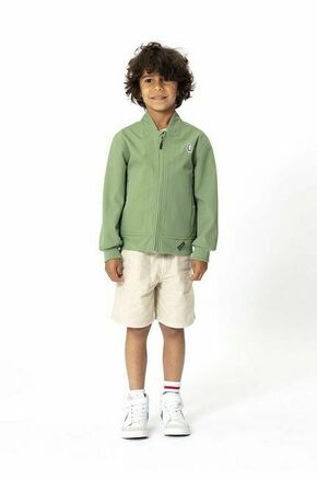 Otroška jakna Gosoaky SHINING MONKEY zelena barva - zelena. Otroška jakna iz kolekcije Gosoaky. Nepodložen model
