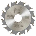 DEWALT žagin list rezkar 102/22 mm,12ZOB, karbidna trdina, DT1306