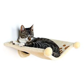 Shumee Trixie Stenska ležalnik za mačke 42 × 41 × 15 cm bež