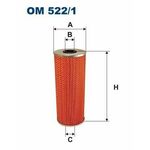 shumee OM 522/1 - Oljni filter