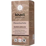 "Khadi® Rastlinska barva za lase temno rjava - 100 g"