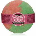 Beauty Jar Unicorn Kisses What Girls Are Made Of? Sugar &amp; Spice And Everything Nice kroglica za kopel z vonjem jagod 150 g
