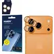 shumee Apple iPhone 17 Pro / 17 Pro Max - zaščita leč Hardy Pro, oranžna