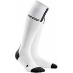 CEP WP40BX Compression Tall Socks 3.0 White-Dark Grey II Tekaške nogavice