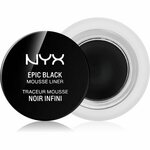 NYX Epic Black Mousse Liner vodoodporno črtalo za oči v peni 3 g odtenek 01 Black