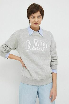 Gap Majica z logotipom GAP Siva GAP_554936-02 M