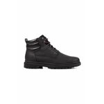 Usnjeni čevlji Geox U ANDALO A moški, črna barva, U26DDA 00045 C9999 - črna. Čevlji iz kolekcije Geox. Model izdelan iz naravnega usnja.