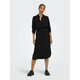 Jacqueline de Yong Ženska obleka JDYRACHEL Regular Fit 15267419 Black (Velikost S)