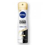 Nivea Invisible For Black &amp; White Silky Smooth antiperspirant deodorant v spreju 150 ml za ženske