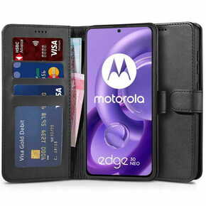 Tech-protect Wallet knjižni usnjeni ovitek za Motorola Edge 30 Neo