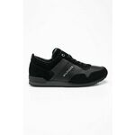Čevlji Tommy Hilfiger črna barva - črna. Čevlji iz kolekcije Tommy Hilfiger. Model izdelan iz kombinacije semiš usnja in sintetičnega materiala.