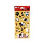 Apli Kids nalepke rockandroll mačke 1 set API16437