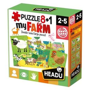 Puzzle 8 + 1 Moja kmetija