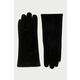 Morgan rokavice - črna. Rokavice iz kolekcije Morgan. Model izdelan iz tanke pletenine.
