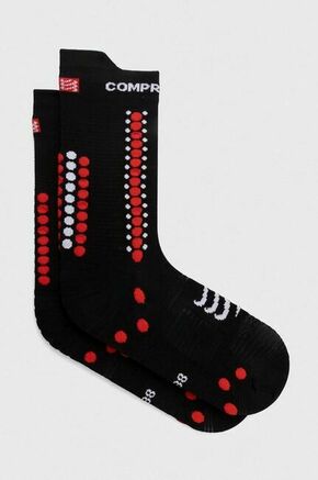 Nogavice Compressport Pro Racing Socks v4.0 Bike XU00049B - črna. Dolge nogavice iz kolekcije Compressport. Model izdelan iz materiala