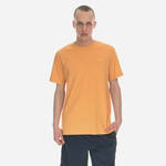 Bombažna kratka majica Wood Wood oranžna barva - oranžna. Lahkotna majica iz kolekcije Wood Wood, izdelana iz tanke, elastične pletenine. Model iz visokokakovostnega in trajnostnega materiala.