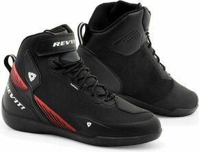 Rev'it! Shoes G-Force 2 H2O Black/Neon Red 41 Motoristični čevlji