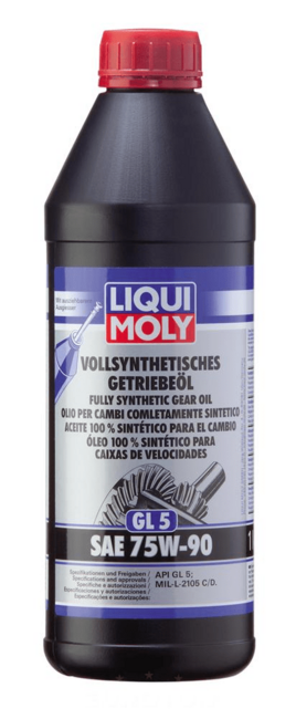 Liqui Moly Fully Synthetic Gear Oil 75W90 olje za menjalnik