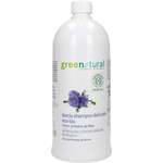 "Greenatural 2v1 nežen gel za prhanje in šampon, lan in riž - 1000 ml"