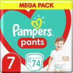 Pampers Pants hlačne plenice, Velikost 7, 17 kg+, 74 kosov