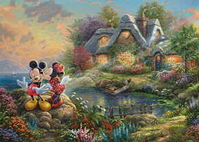 Schmidt Puzzle Draga Mickey in Minnie 1000 kosov