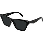 Saint Laurent SLM103 005 ONE SIZE (58) Črna/Črna
