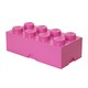 LEGO® Kocka za shranjevanje LEGO KOCKA ZA SHRANJEVANJE BRICK 8 LJUBIČASTI 40041739