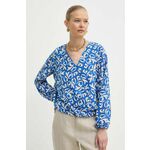 Majica Morgan ORIANE ženska, ORIANE - pisana. Bluza iz kolekcije Morgan izdelana iz vzorčastega materiala. Poliester zagotavlja večjo odpornost na gubanje.