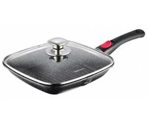 Shumee GRILLITE GRANITE FRY PAN 24cm KINGHOFF KH-1510 REMOVABLE HANDLE