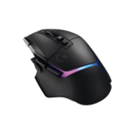 Logitech G502 X Plus gaming miška, črni, optični, brezžičen, 25600 dpi, 678 IPS, 106g, 40G, 1ms, 1000Hz
