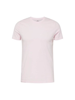 Bombažna kratka majica Hollister Co. roza barva - roza. Kratka majica iz kolekcije Hollister Co.