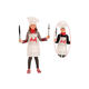 WEBHIDDENBRAND Carnival Toys kostum Kuhar (6665)